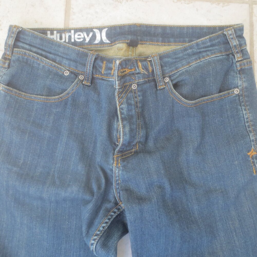 Hurley's Mens Boot Cut Denim Jeans - Size 33 x 32.